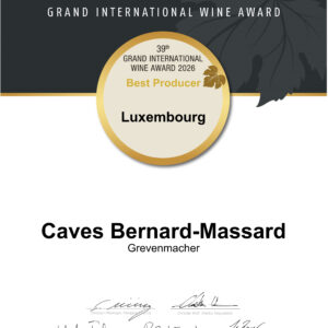 MUNDUS VINI 2026: Bernard-Massard named Best Producer in Luxembourg