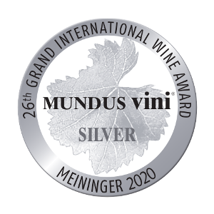 Mundus Vini 2020 - médaille d'argent